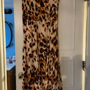 Lularoe leopard maxi skirt